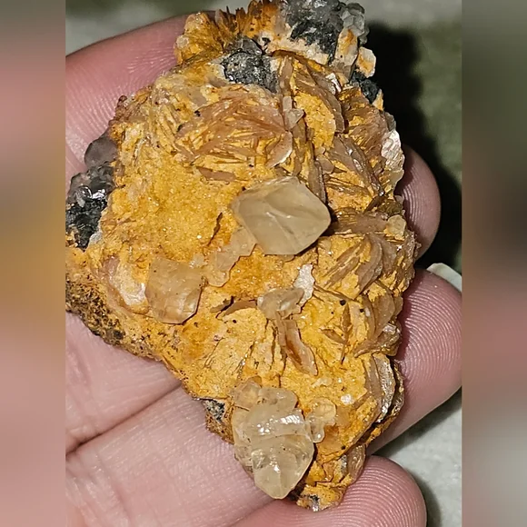 Pink Barite Cersuite And Gelena - Picture 9 of 10